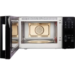 Whirlpool Magnetron Vrijstaand MCP 349 BL Zwart Elektronisch 25 MW-Combi 800 Frontal open