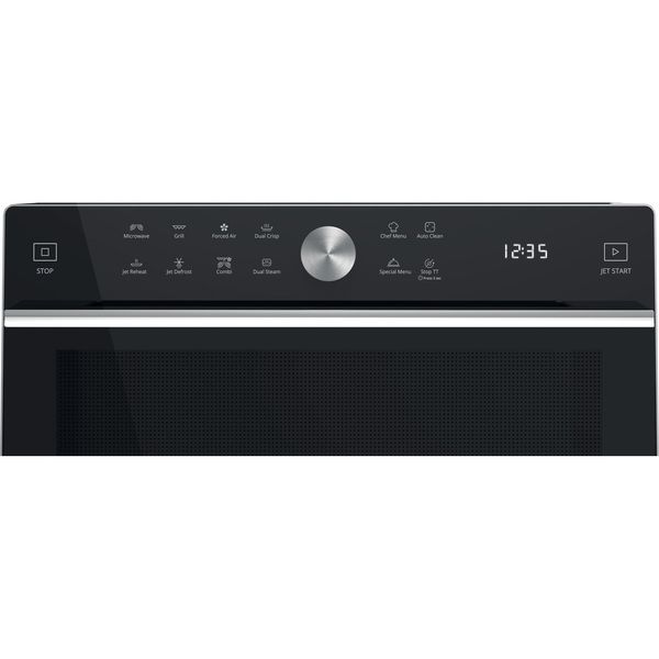 Whirlpool Magnetron Vrijstaand MWSC 933 SB Zilver Elektronisch 33 MW-Combi 900 Control panel