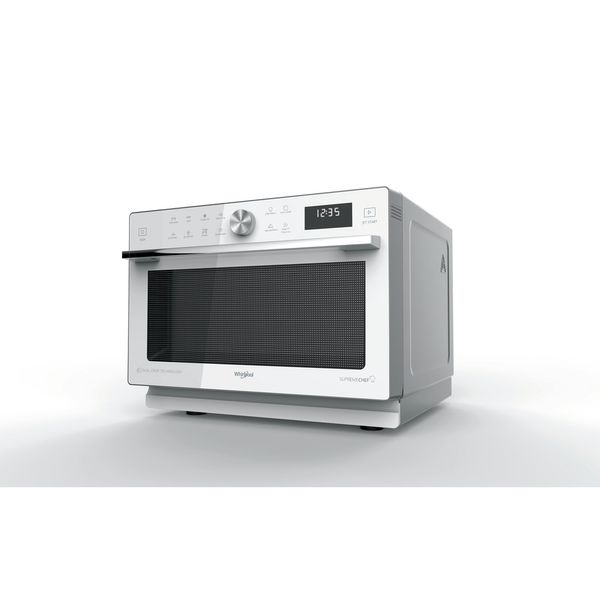 Whirlpool Magnetron Vrijstaand MWSC 933 SW Wit Elektronisch 33 MW-Combi 900 Perspective
