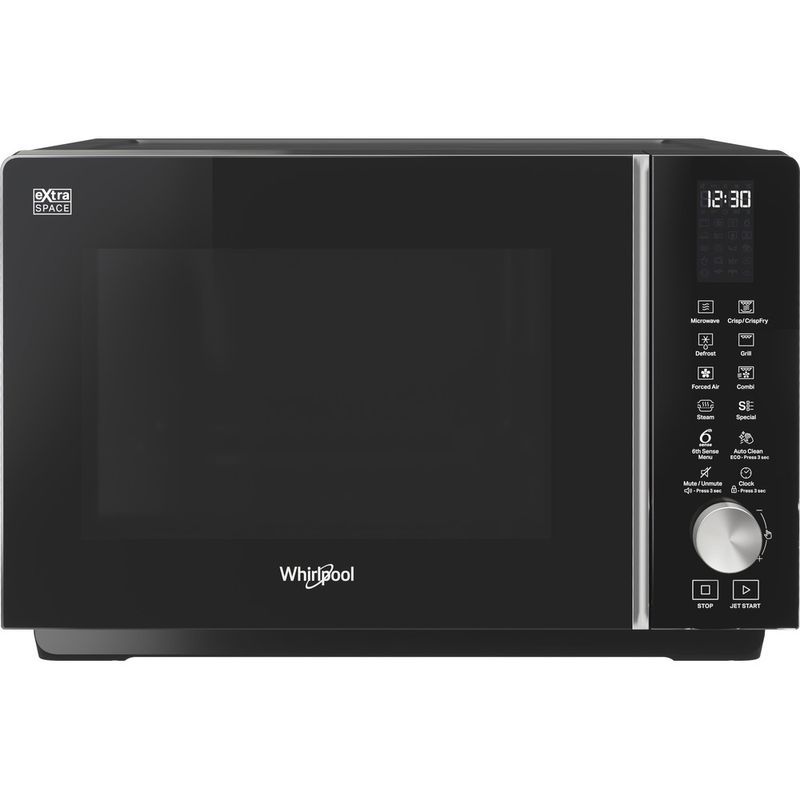 Whirlpool Magnetron Vrijstaand MWF 259 B Zwart Elektronisch 25 MW-Combi 800 Frontal open