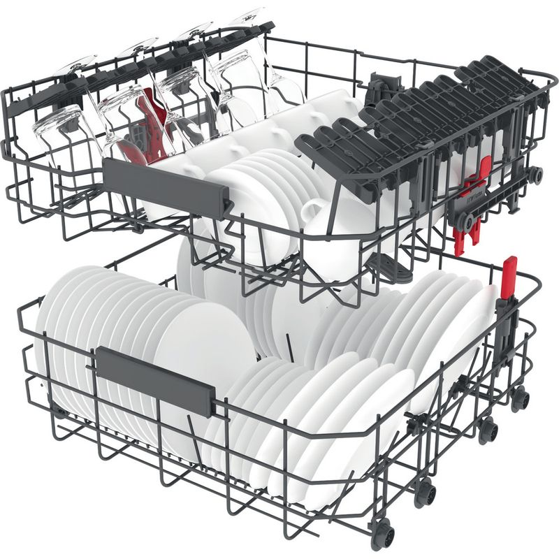 Whirlpool Vaatwasser Vrijstaand W3F D634 Vrijstaand D Technical Translucent