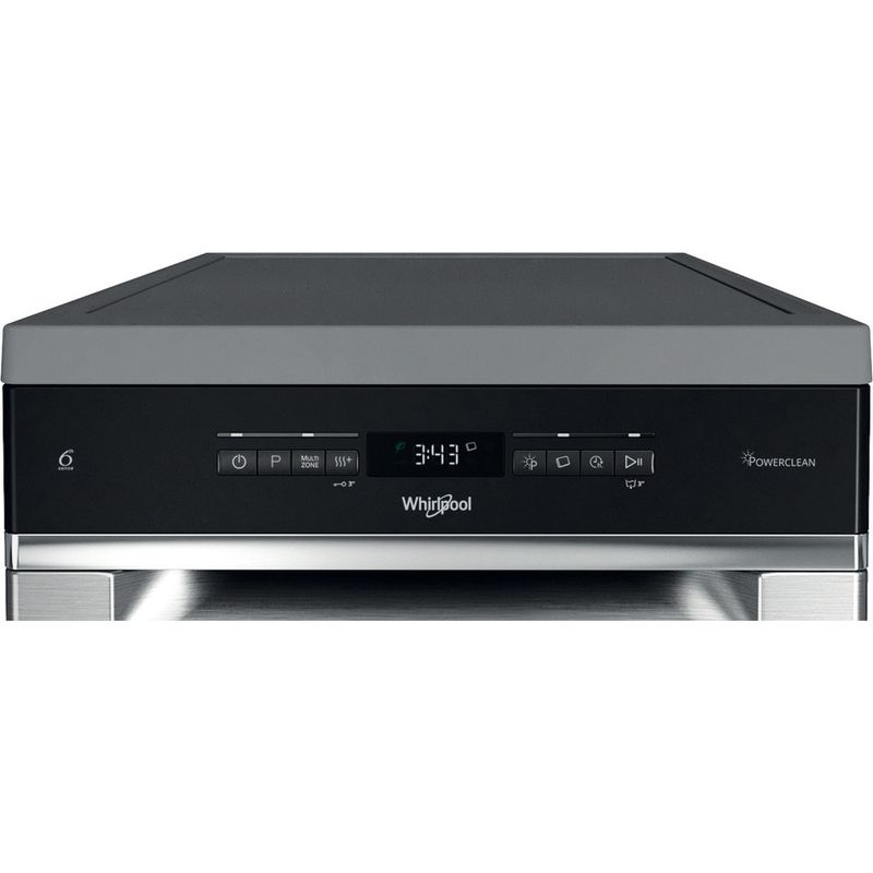 Whirlpool Vaatwasser Vrijstaand WH6FB10BS7A0X Vrijstaand B Control panel