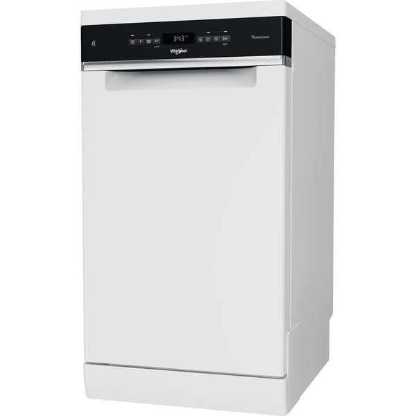 Whirlpool Vaatwasser Vrijstaand WH6FB10BS7A0W Vrijstaand B Perspective