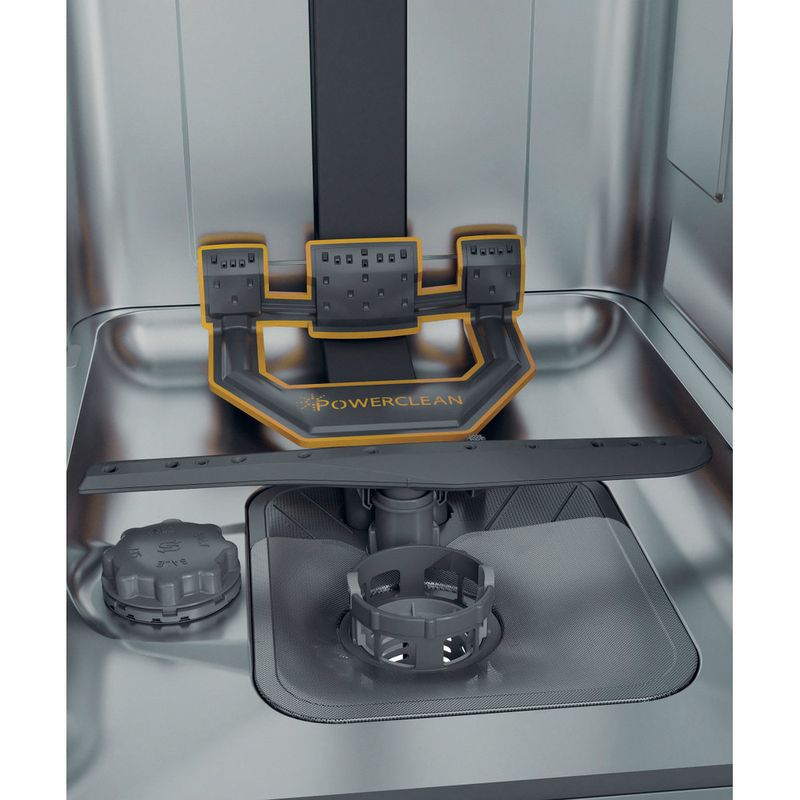 Whirlpool Vaatwasser Vrijstaand WH6FB10BS7A0W Vrijstaand B Cavity