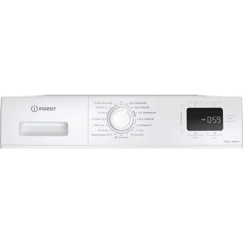 Indesit Wasmachine Vrijstaand IM 1064B MY TIME EE Wit Voorlader A Program