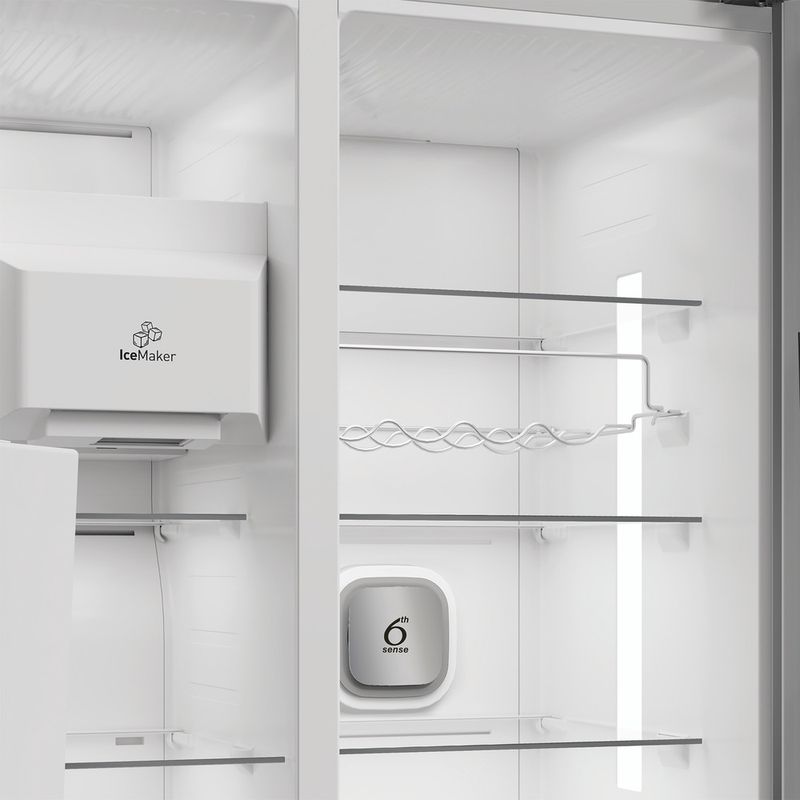 Whirlpool Dubbeldeurs Vrijstaand WHG2 6574W XK5E ARC 764 Manhattan Gray Filter