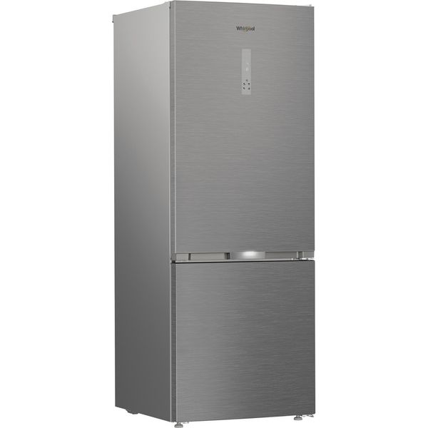 Whirlpool Koel/vriescombinatie Vrijstaand WHK2 6494 X6E New Silver – ARC 1035 2 deuren Perspective