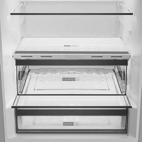 Whirlpool Koel/vriescombinatie Vrijstaand WHK2 6493 X5E New Silver – ARC 1035 2 deuren Drawer