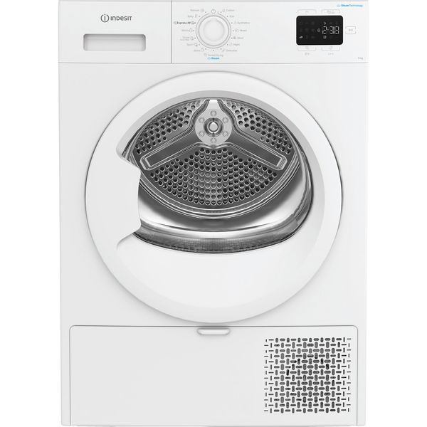 Indesit-Droger-C-YD-94D-WW-EE-Wit-Frontal