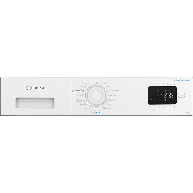 Indesit-Droger-C-YD-94D-WW-EE-Wit-Program