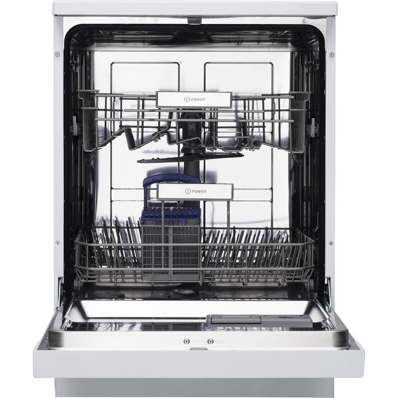 Indesit-Vaatwasser-Vrijstaand-IN2FE13CNO7W-Vrijstaand-E-Frontal-open