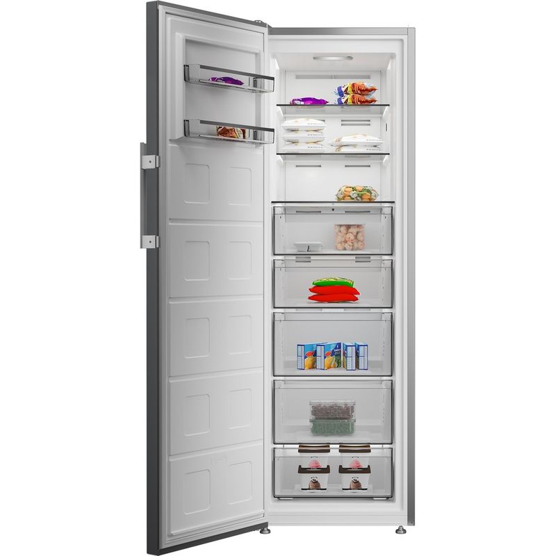 Whirlpool Vriezer Vrijstaand WHMFF 6312 XP5E New Silver – ARC 1035 Lifestyle frontal open