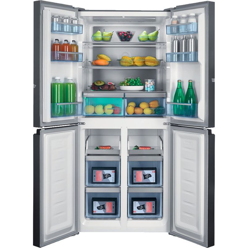 Beko-Side-by-side-Vrijstaand-GNO46623MXPN-New-Silver-–-ARC-1035-Lifestyle-frontal-open