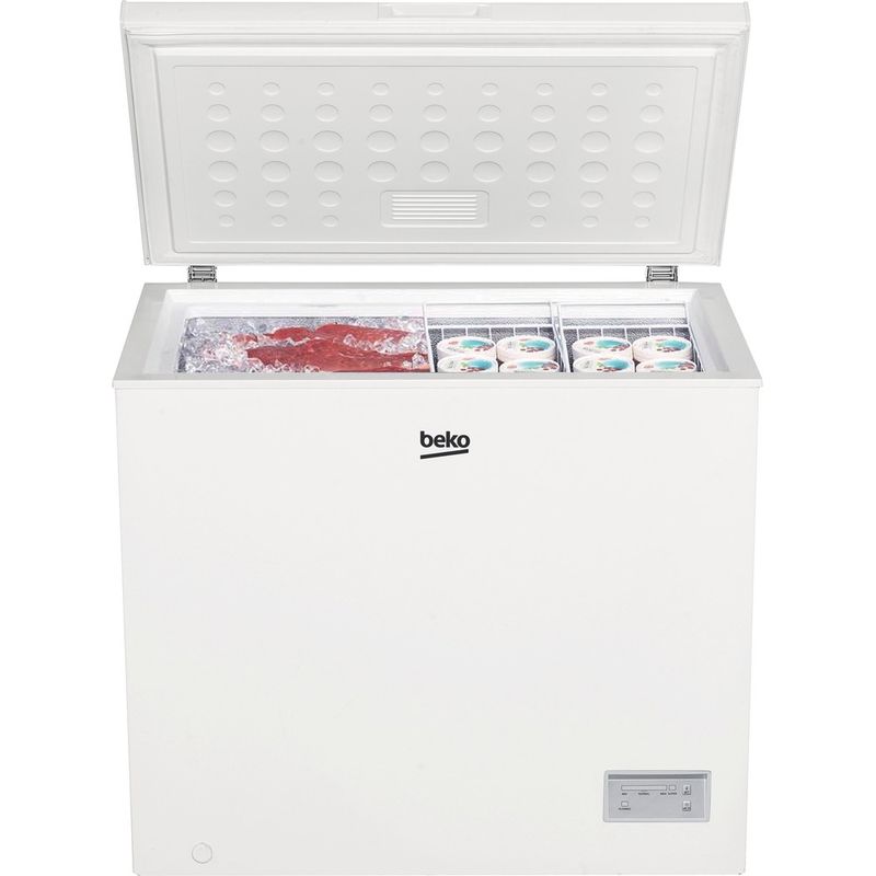 Beko-Vriezer-Vrijstaand-CF200EWN-White---ARC-P1-Lifestyle-frontal-open
