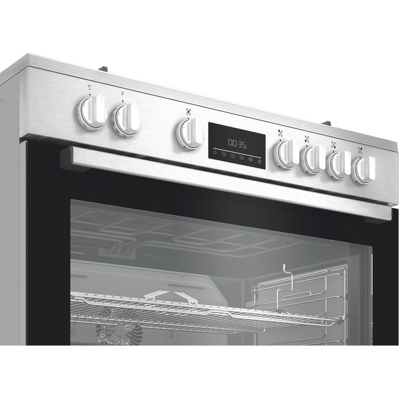 Beko-Fornuis-BGM-11227-EXN-Rvs-Gas-Control-panel