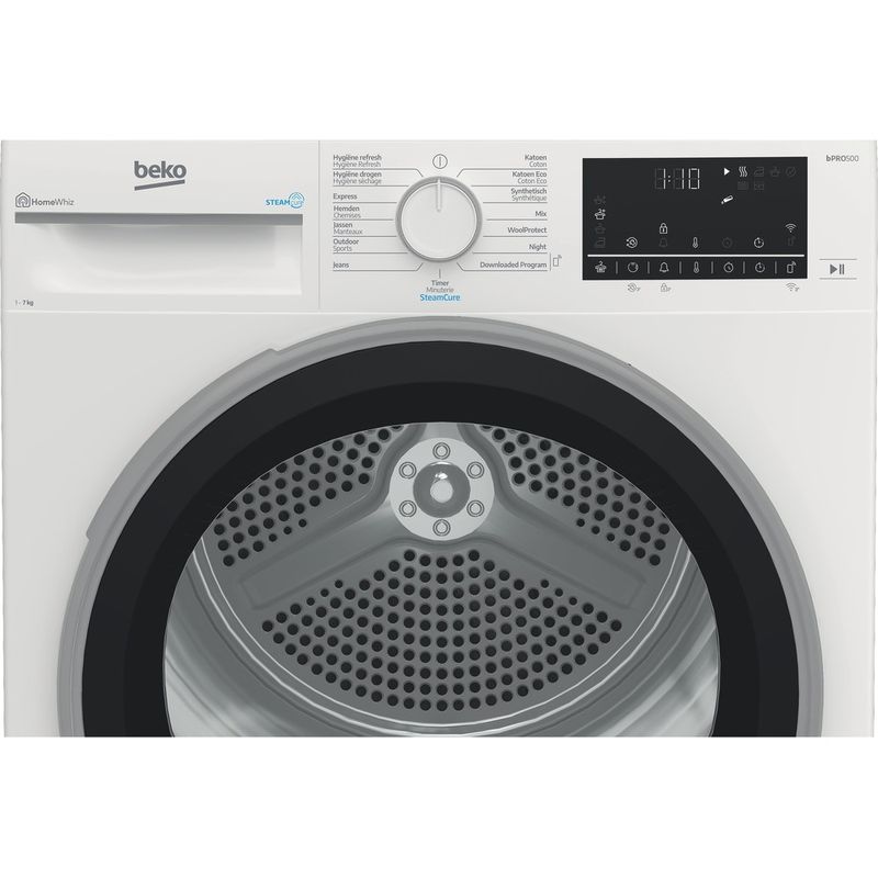 Beko-Droger-B5T4724W-Wit-Control-panel