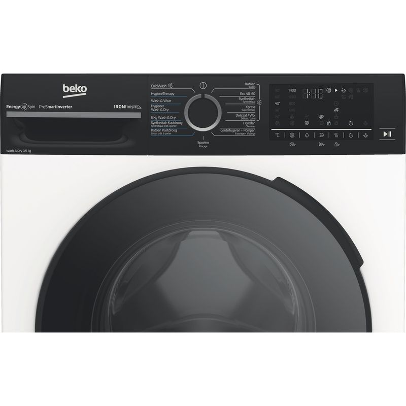 Beko-Wasmachine-Vrijstaand-BM3WFT3941B-Wit-A-Control-panel